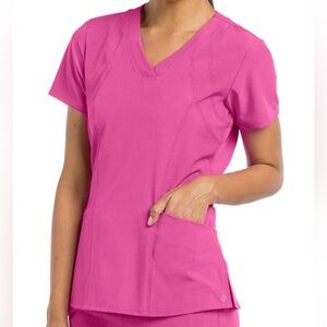 Barco One Sporty V-neck Scrub Top